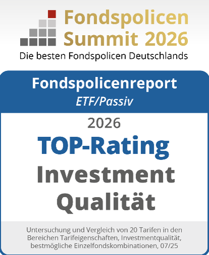 2026 Summit Fondspolicenreport ETF Passiv Auszeichnung